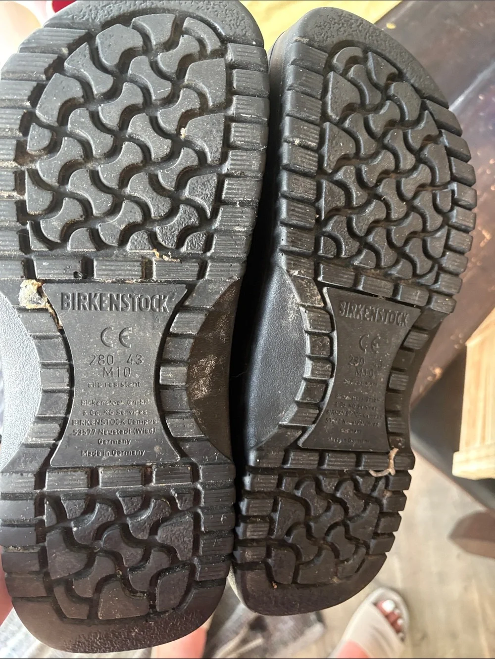 Birkenstock professional work clogs. Black. Size 43/10 men’s